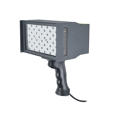 Portable UV LED curing light