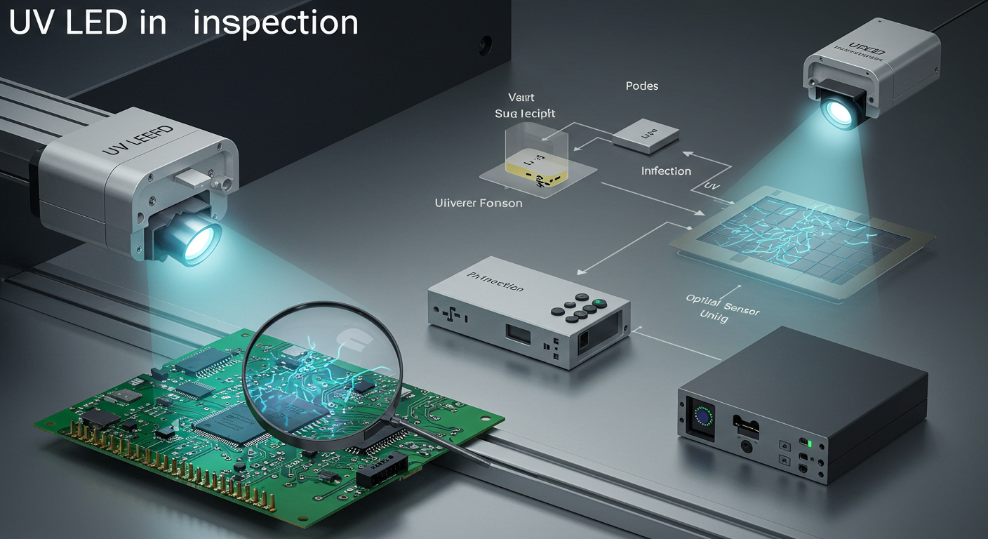 how does UV LED inspection work